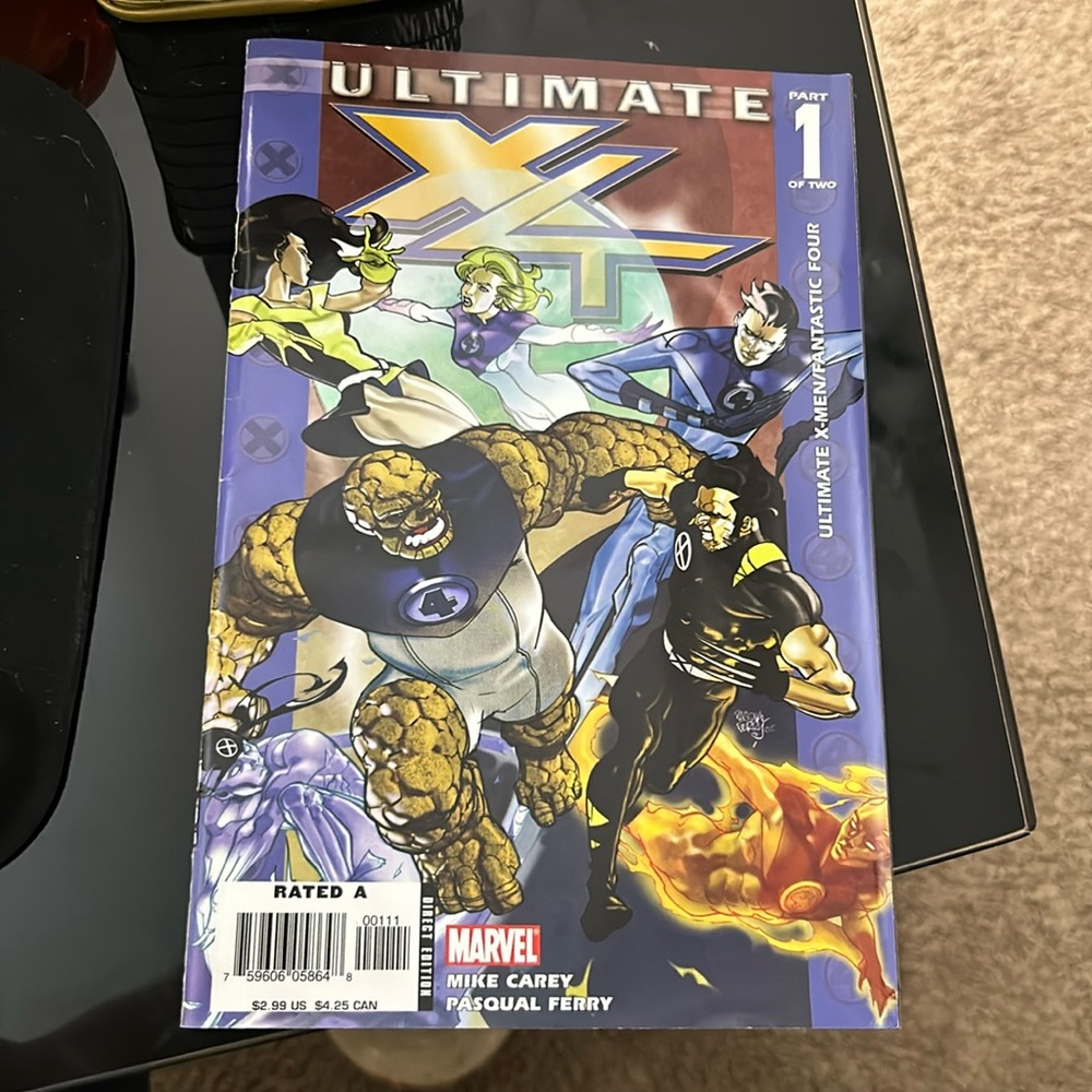 Ultmate X-Men Fantastic‎ Four #1 Marvel February 2006 Comic Book